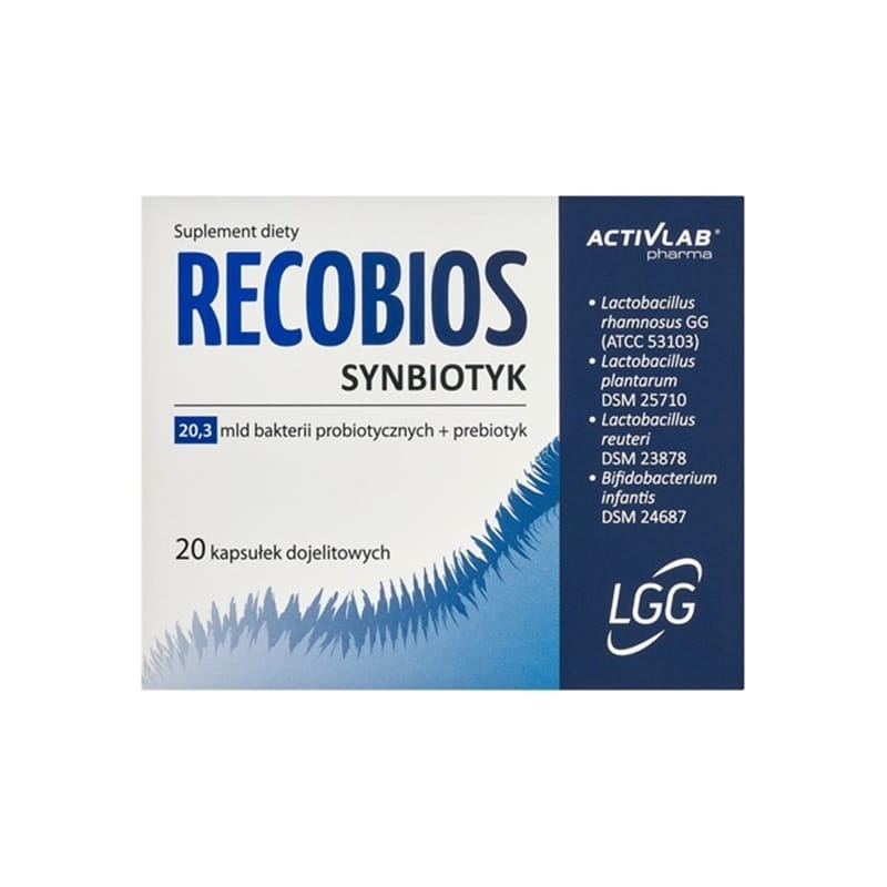 Sinbiotik RecoBIOS Activlab Pharma (20 kapsul)