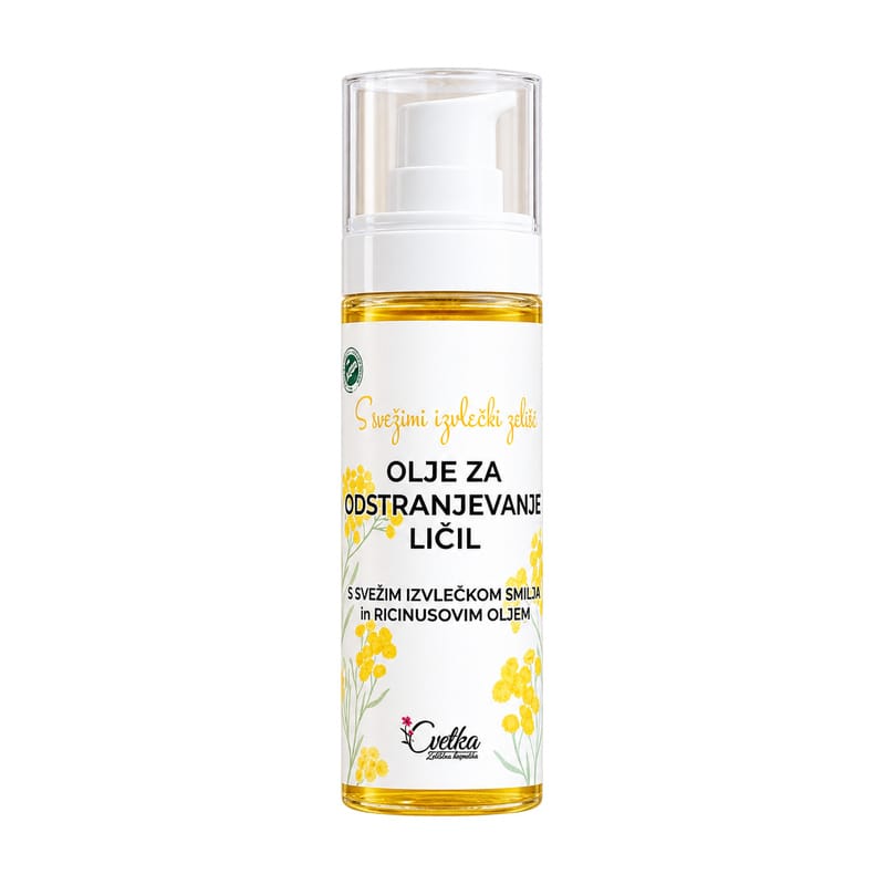 Bio olje za odstranjevanje ličil Cvetka (50 ml)