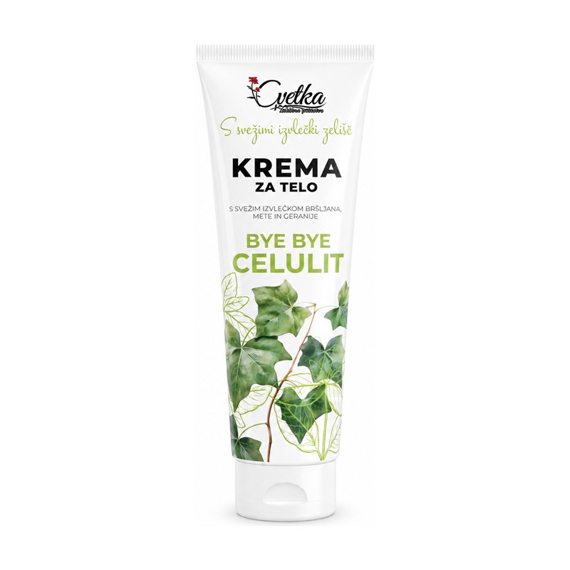Zeliščna krema za telo Bye-bye celulit Cvetka (125 ml)